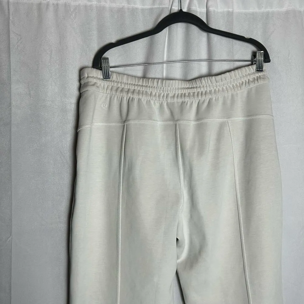 Lululemon Cream Softstreme High-Rise Pant Athletic Joggers Regular Size 14 - Image 3