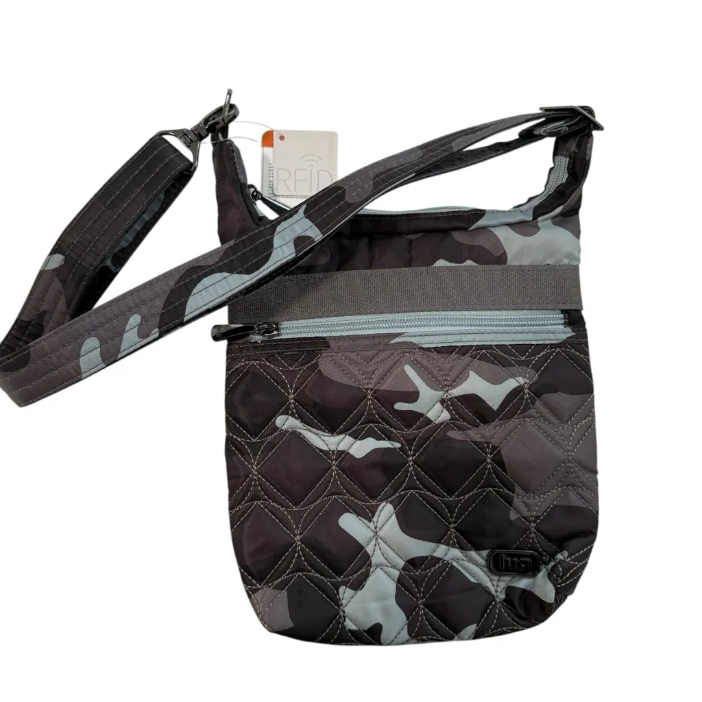LUG NWT Camo Ice Skipper Crossbody Travel Bag Water Repellent RFID Protection - Image 13