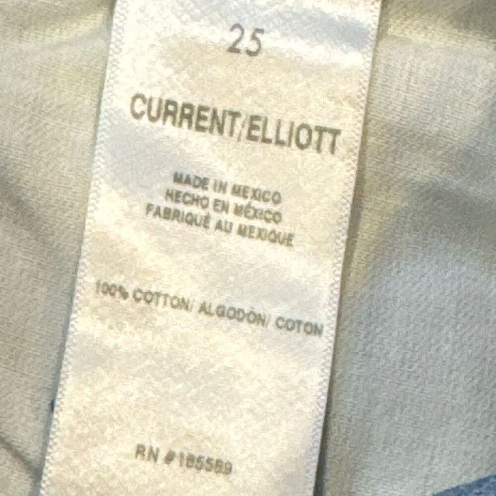 Current Elliott distressed jeans size 25 - Image 3