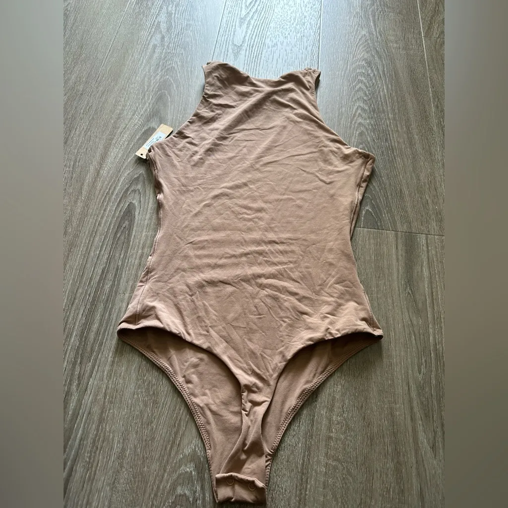 SKIMS Fits‎ Everybody High Neck Bodysuit Sienna NWT - Image 5