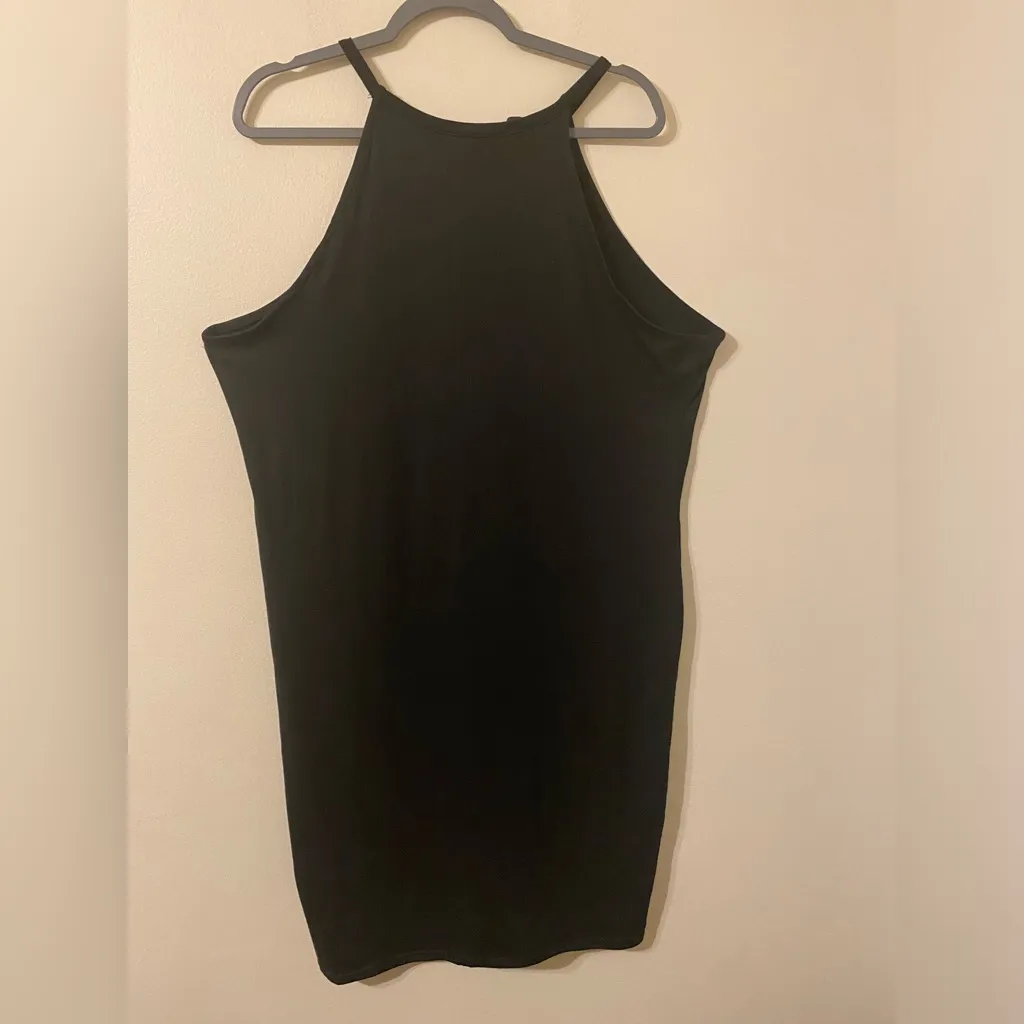 New NWT‎ Rouge Collection Black Basic Sleeveless Dress Womens Size 3X - Image 2