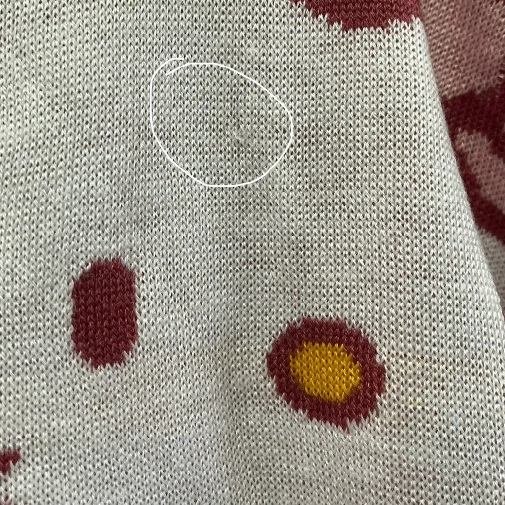 Sanrio Hello Kitty Pink Grid Cardigan - Image 9