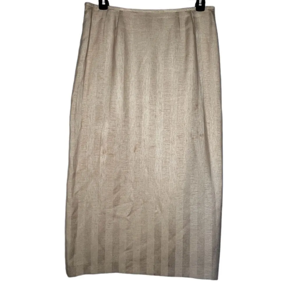 Vintage Le‎ Suit Two Piece Skirt Set Size 12 - Image 8