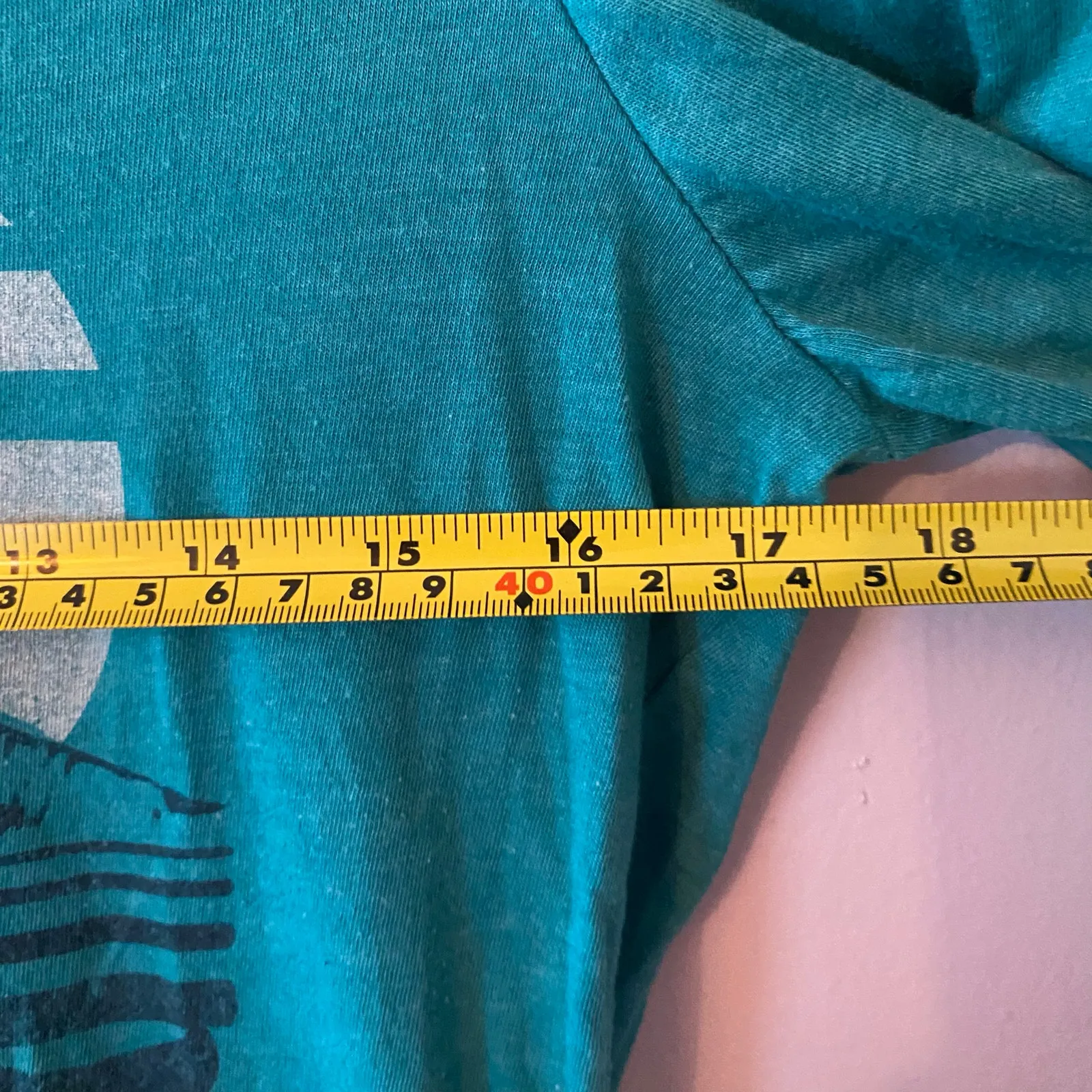 Life Is Good Teal Blue V-neck Long Sleeve Shirt Follow Your Heart Women's Small - Image 7