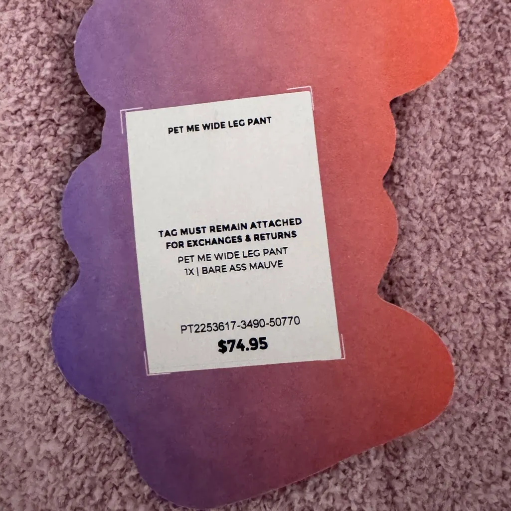 Yitty “Pet Me” Wide Leg Pants in 1X - Image 5