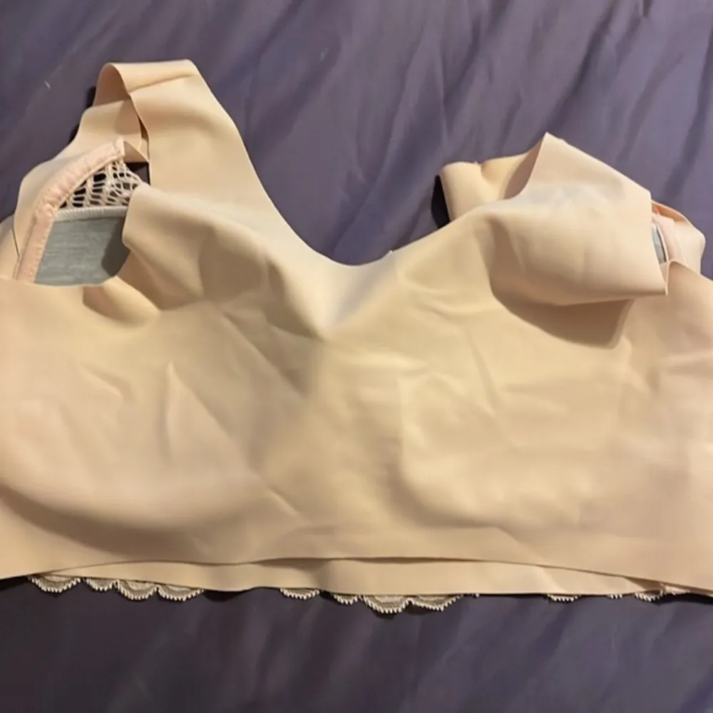 Exsecret Bundle of 2 Bralettes Bras Lace Padded No Wire Sz 42 Black - Image 7