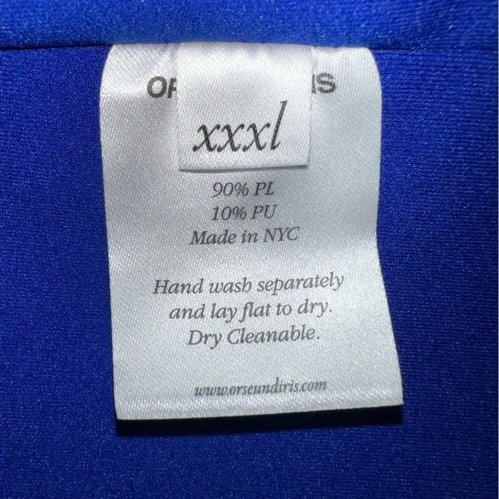 Orseund Iris Skirt‎ Womens 3XL Cobalt Blue Foldover Wonderland Mini Y2K Boho Size 3X - Image 3