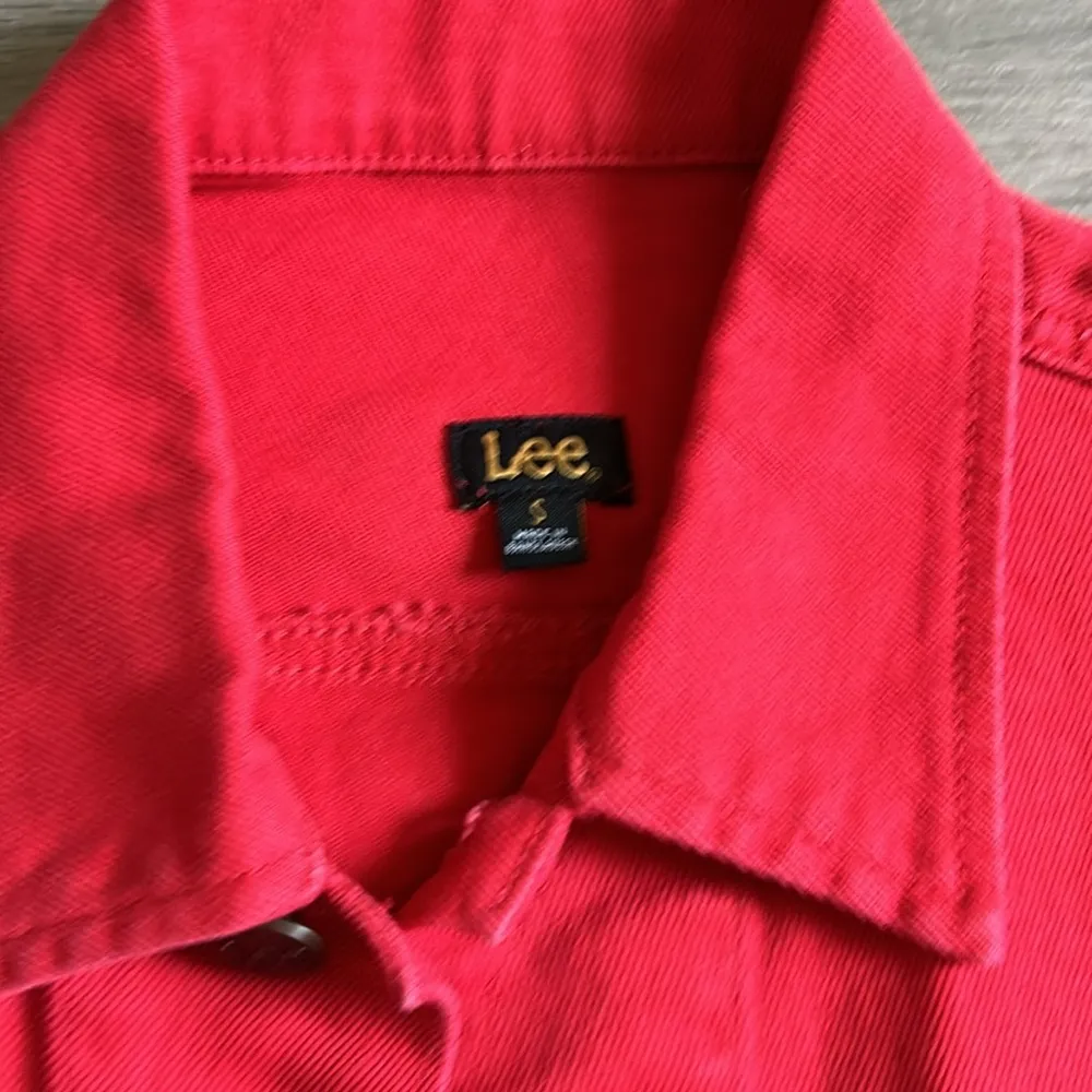 Lee vintage modern rider jacket in red - Image 4