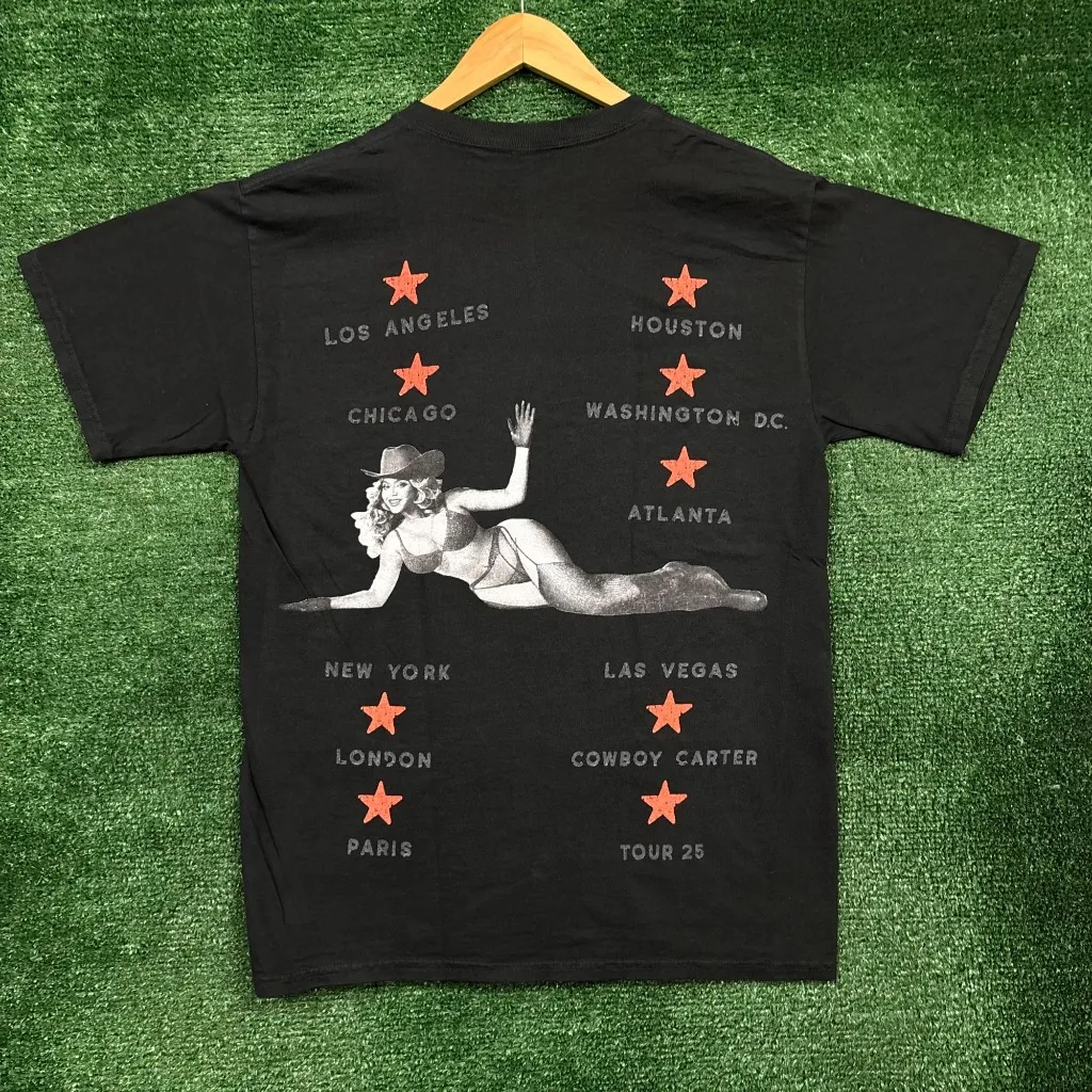 Beyonce Cowboy Carter Rodeo Chitlin Circuit Tour T-Shirt Size Medium - Image 3