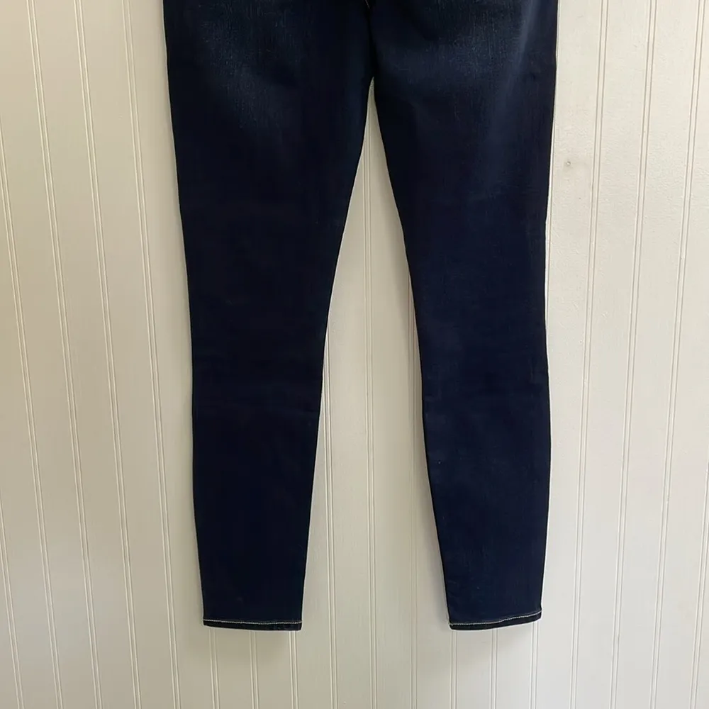 DEAR JOHN Gisele High Rise Dark Wash Skinny Jeans in Cameron Size 27 - Image 8