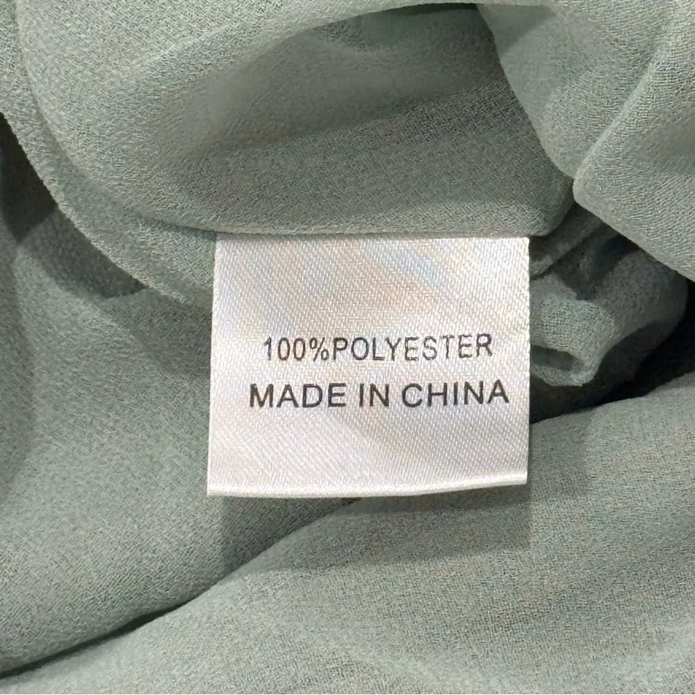 Billy J Chiara Maxi Dress Satin Halter Lace Up Open Back Green Size 8 Bridesmaid - Image 11