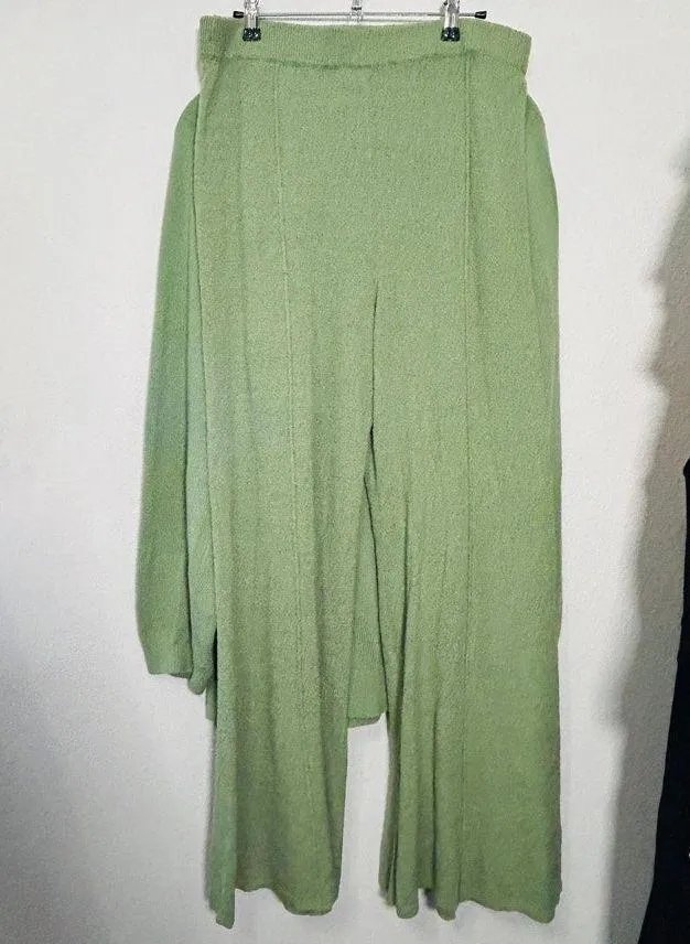 NEW Free People Drea Sweater Set 2-Piece Mint Green Oversized XL Elevated Basic - Image 9