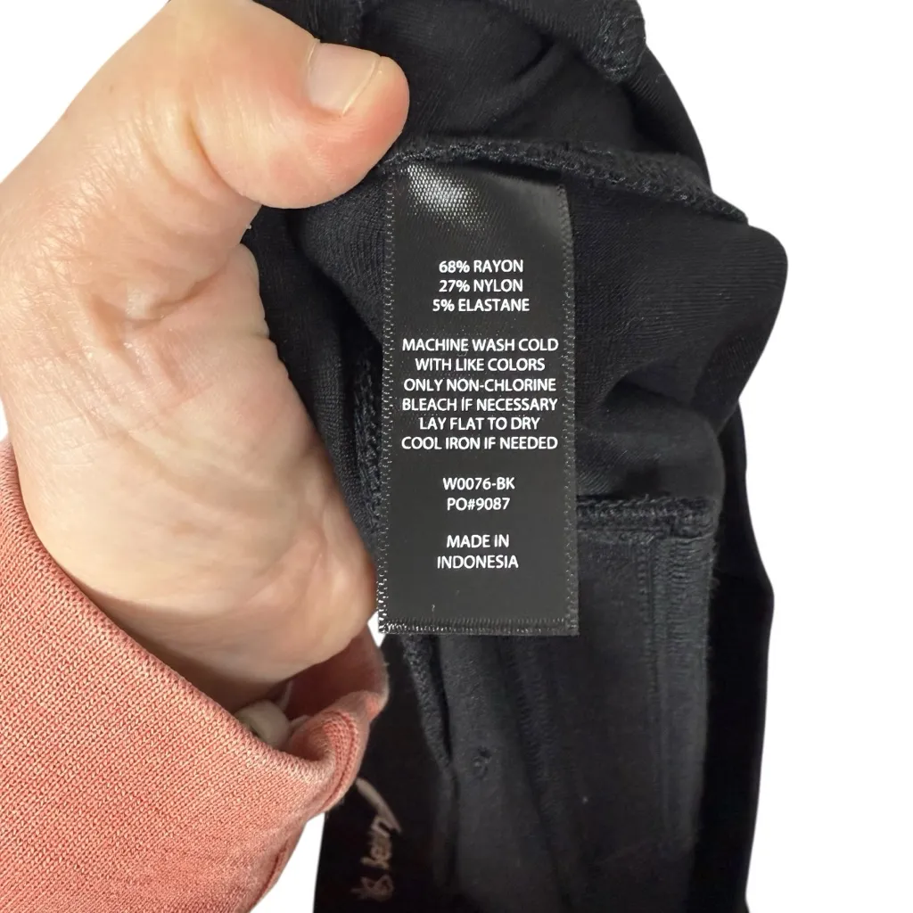 Betabrand Women’s Classic Bootcut Dress Yoga Pant in Black Size XLP - Image 8