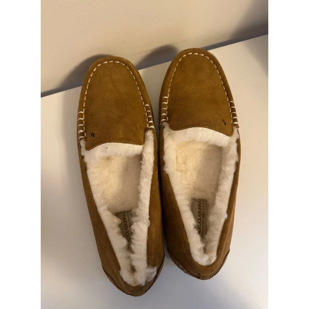 Koolaburra by UGG Women's Lezly Slipper Suede Chestnut Size 12 - Image 6