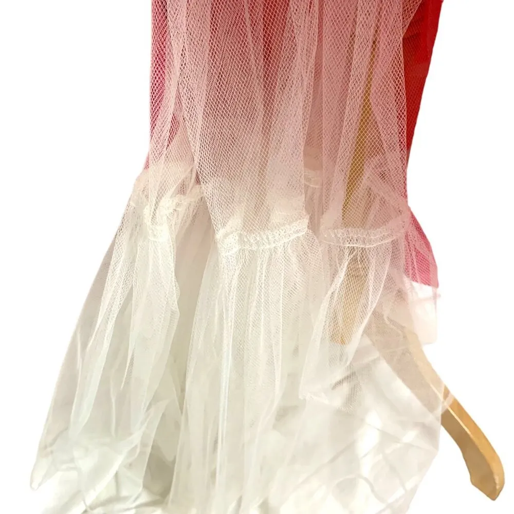 Urban Girl Nites Maxi Dress Gown 9/10 Halter Corset Back Prom Hoco Satin Pink Size undefined - Image 6