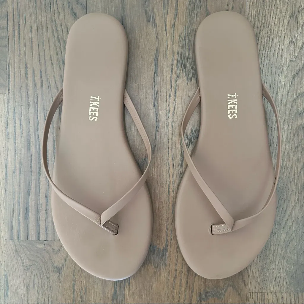 TKEES Women's Foundations Lily Nudes Flip Flops in Beach Bum Size 9 US 40 EU - Image 2