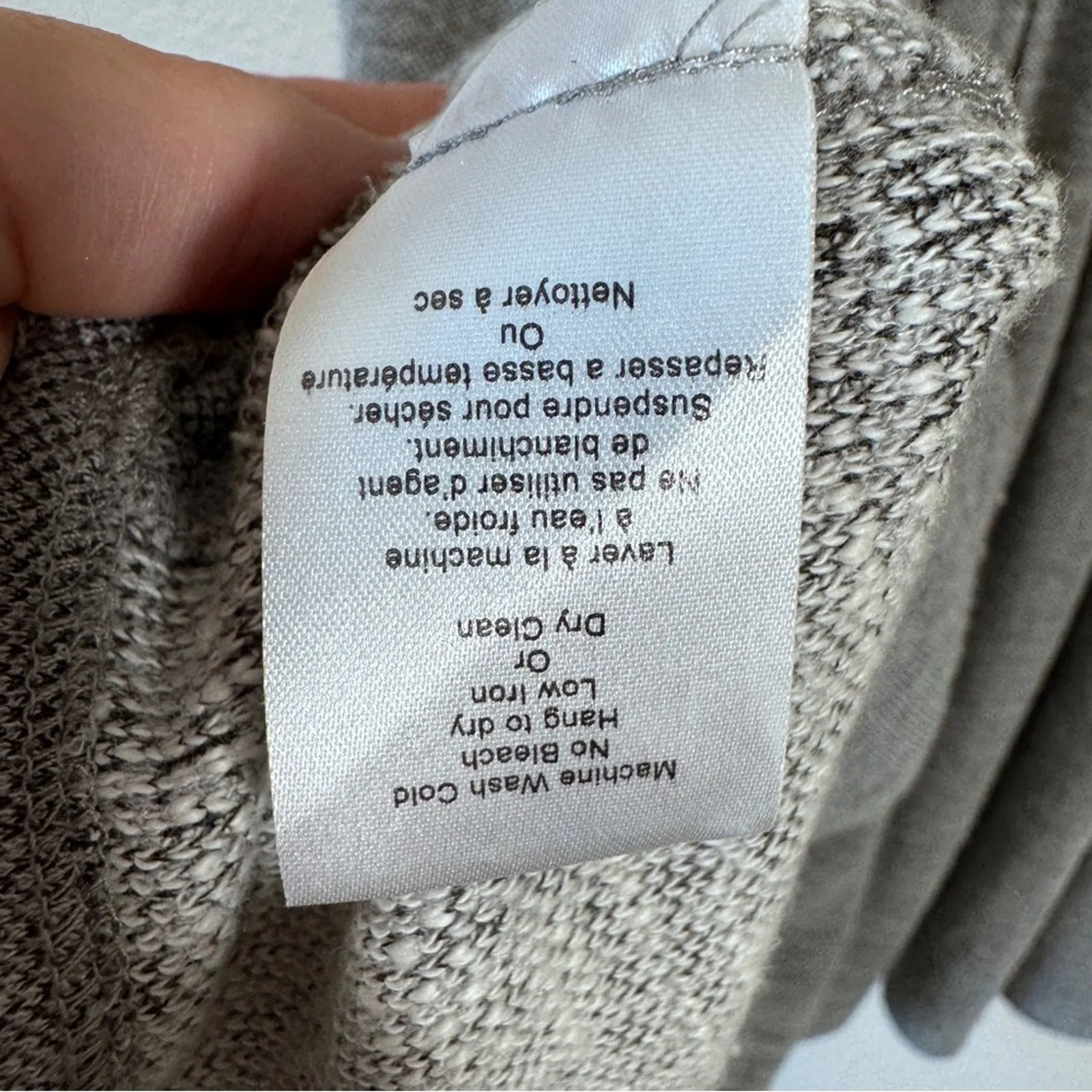 Talula Aritzia Grey Fit & Flare Mini Dress Women 2 Preppy Sleeveless Skater Twee - Image 11