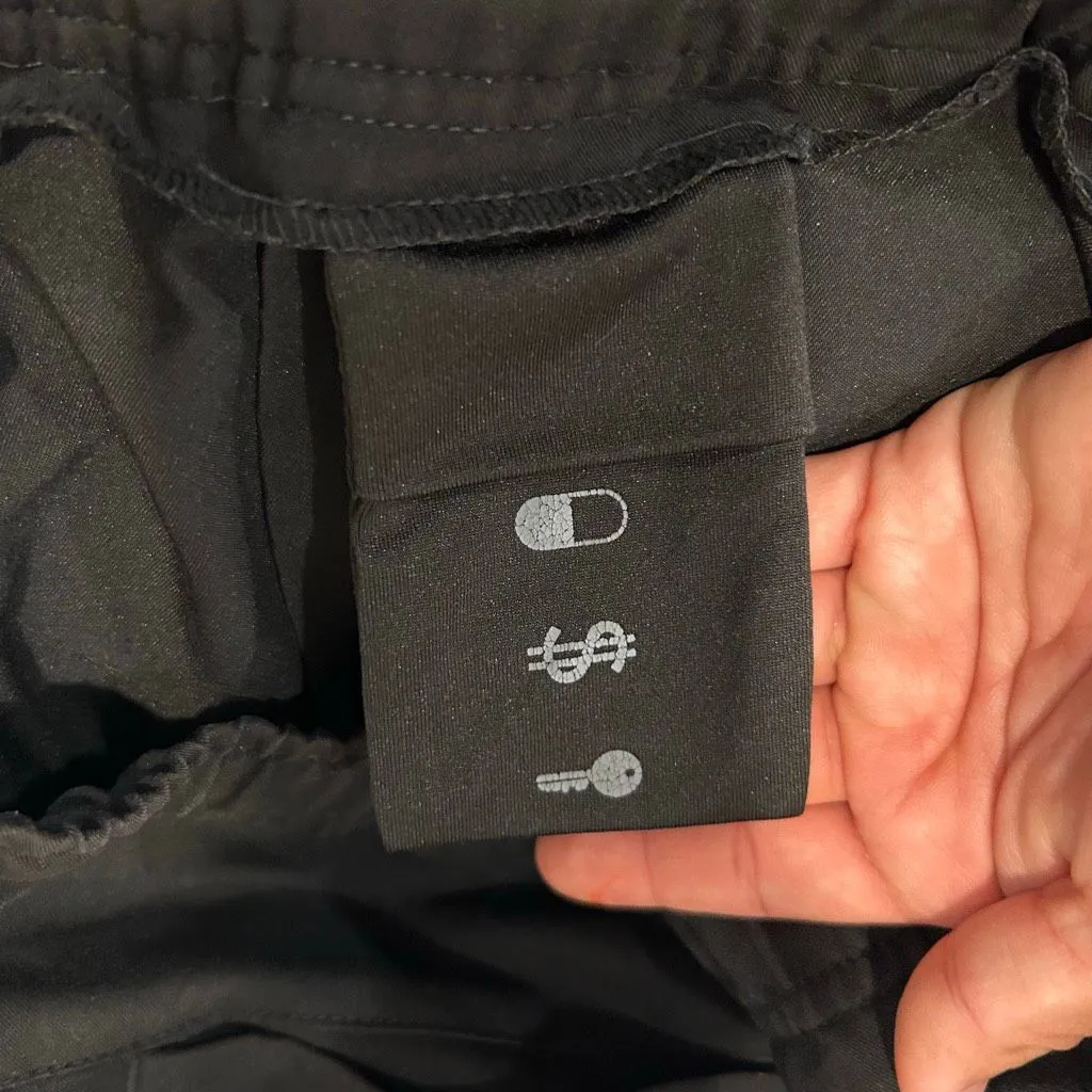 FIGS Black Scrub Jogger Pants Women’s Large Short Technical Collection - Image 10