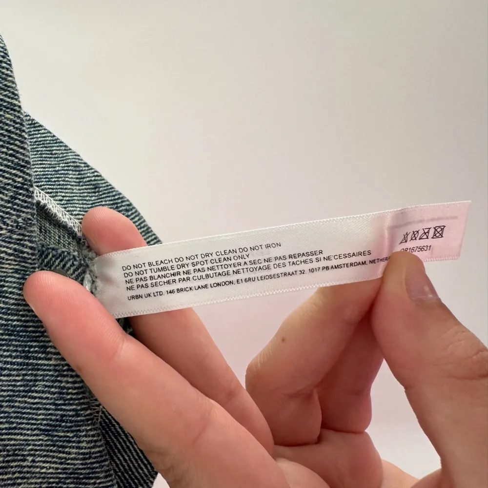 Free People Blue Jeans Embellished Harness Top Size Large NWT - Image 8