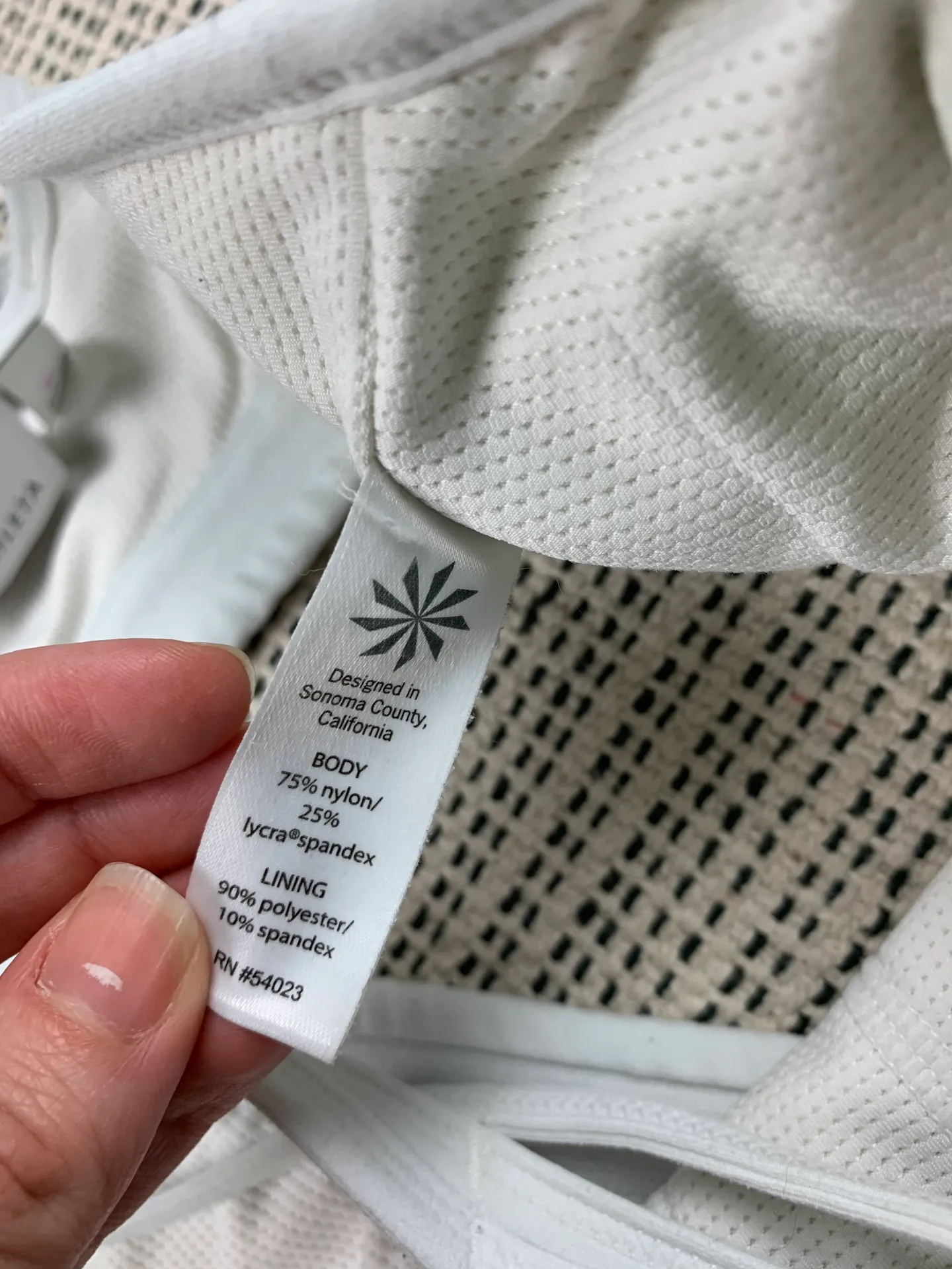 Fully Focused Support Tank White M - Image 4