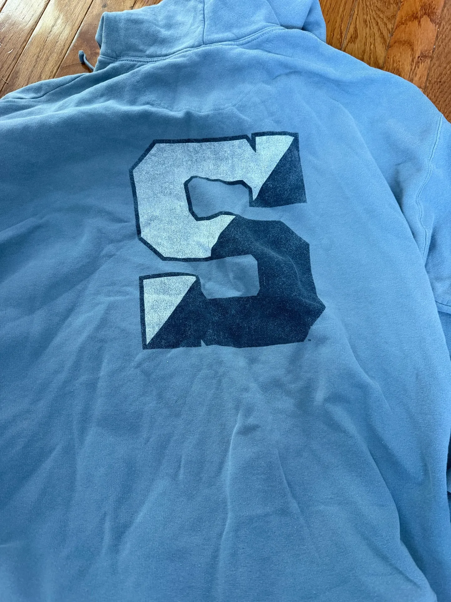 penn state hoodie Blue Size L - Image 2