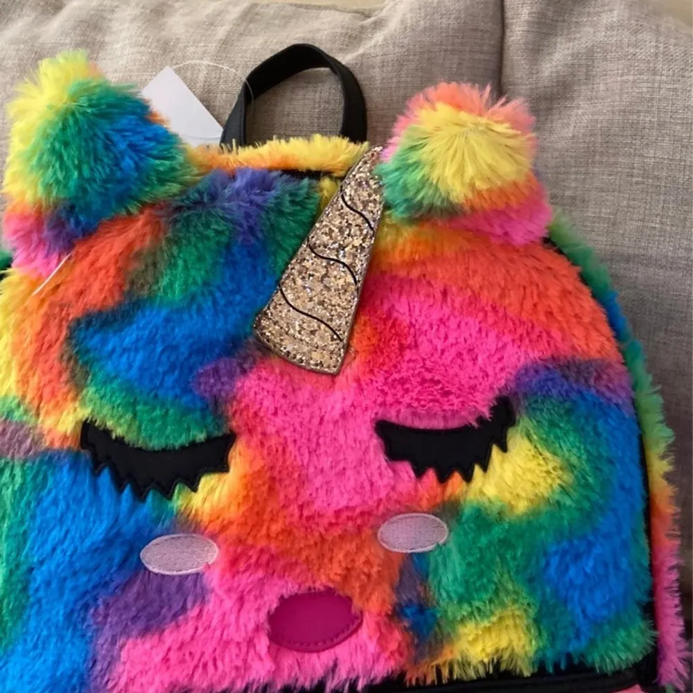 Betsey Johnson Rainbow Unicorn Backpack - Image 2