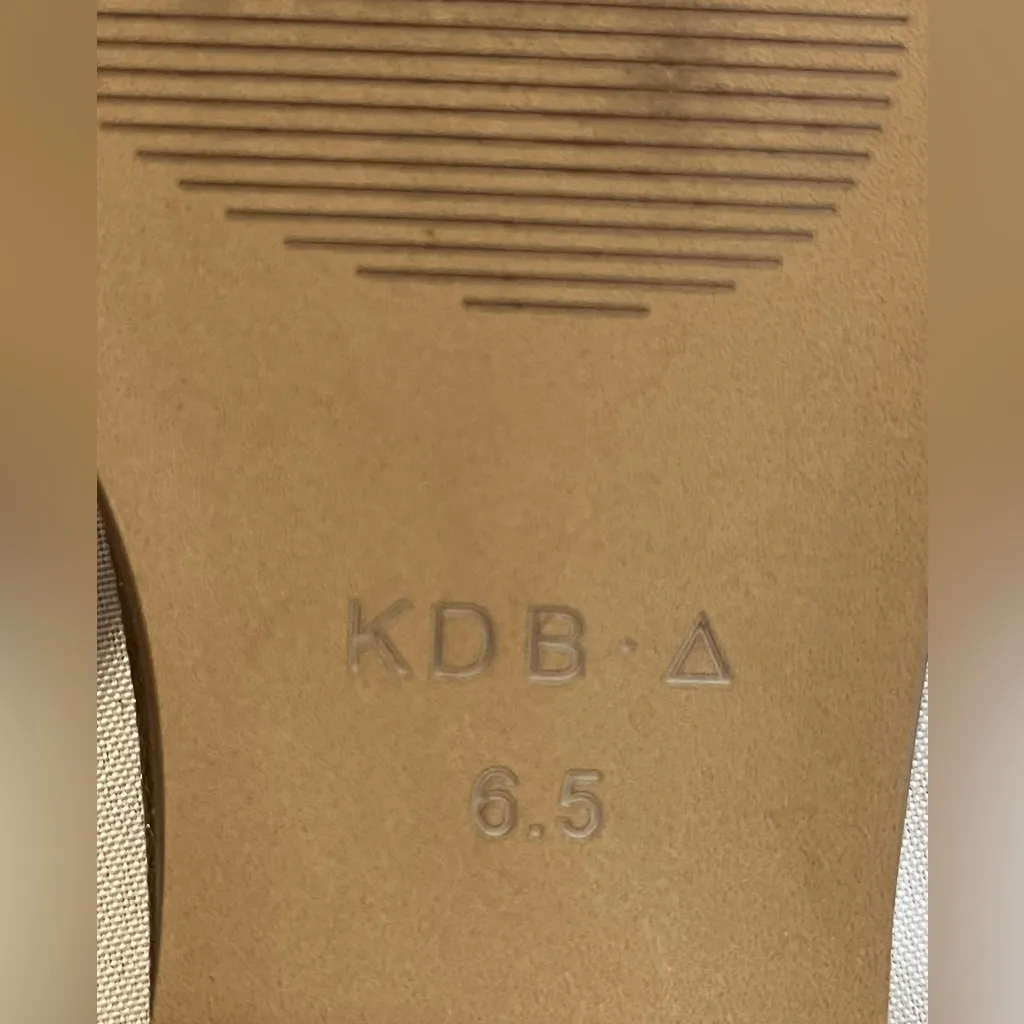 Kelsi Dagger Metallic Gold Twist Knot Sandals - Image 9