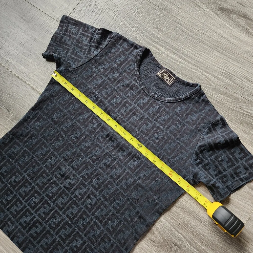 Fendi Zucca Vintage Top Shirt - Image 8