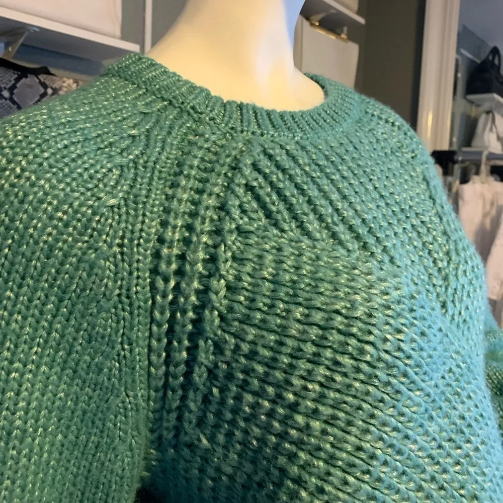 Worthington green/teal color loose sweater - Image 9