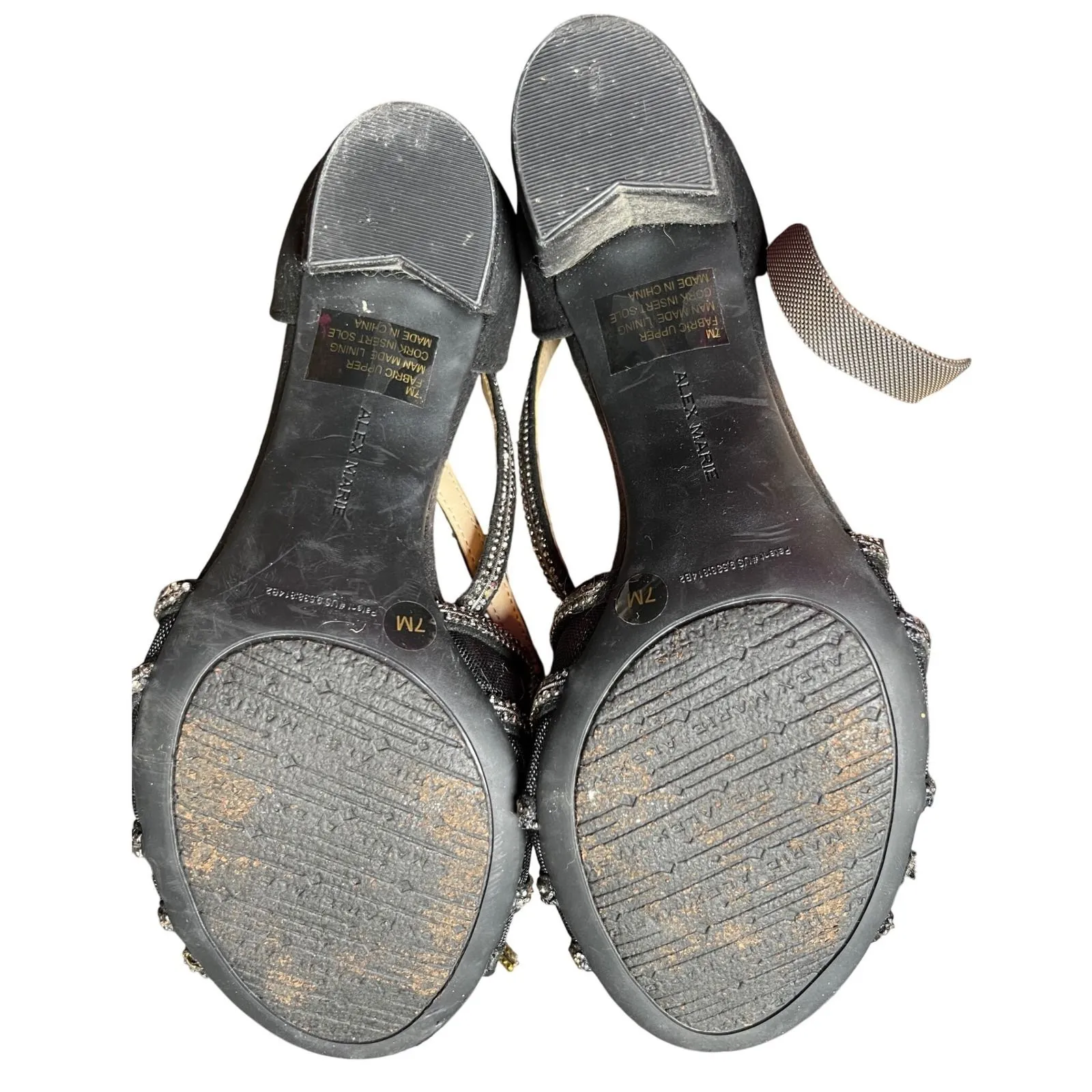 Marie Alexander Sparkle Heels Coquette Party Shoes Glitter Balletcore‎ Glam - Image 8