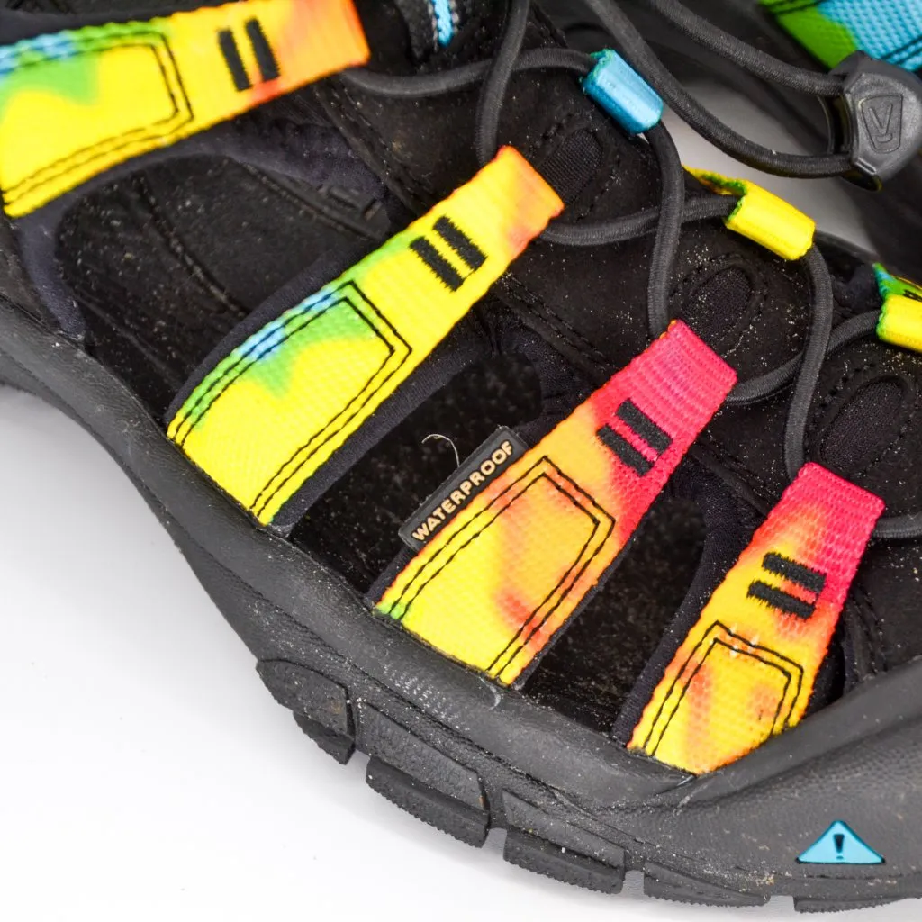 KEEN Newport Retro Hiking Sandals Original Tie Dye Washable Quick Dry Women's 8 - Image 11
