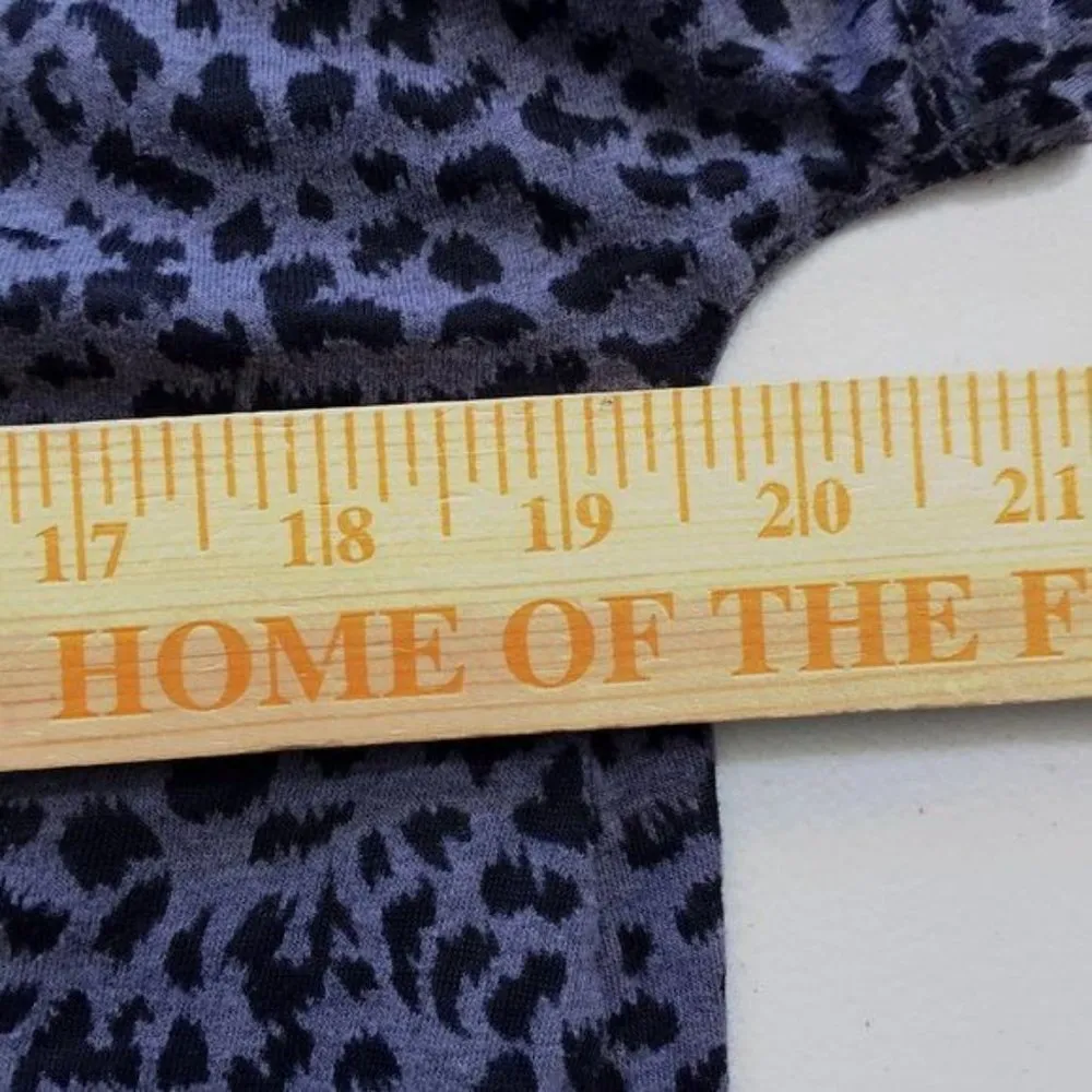 Vintage Fortune Girl Tempt T Shirt Statement Leopard Print Y2K 00s Vibes Medium - Image 6