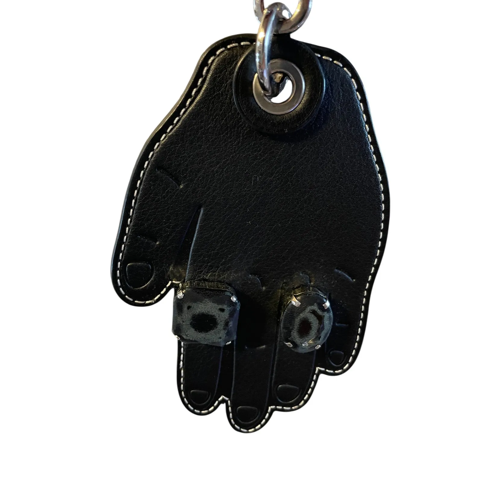 Loewe Black Keyring/Bag Charm - Image 3