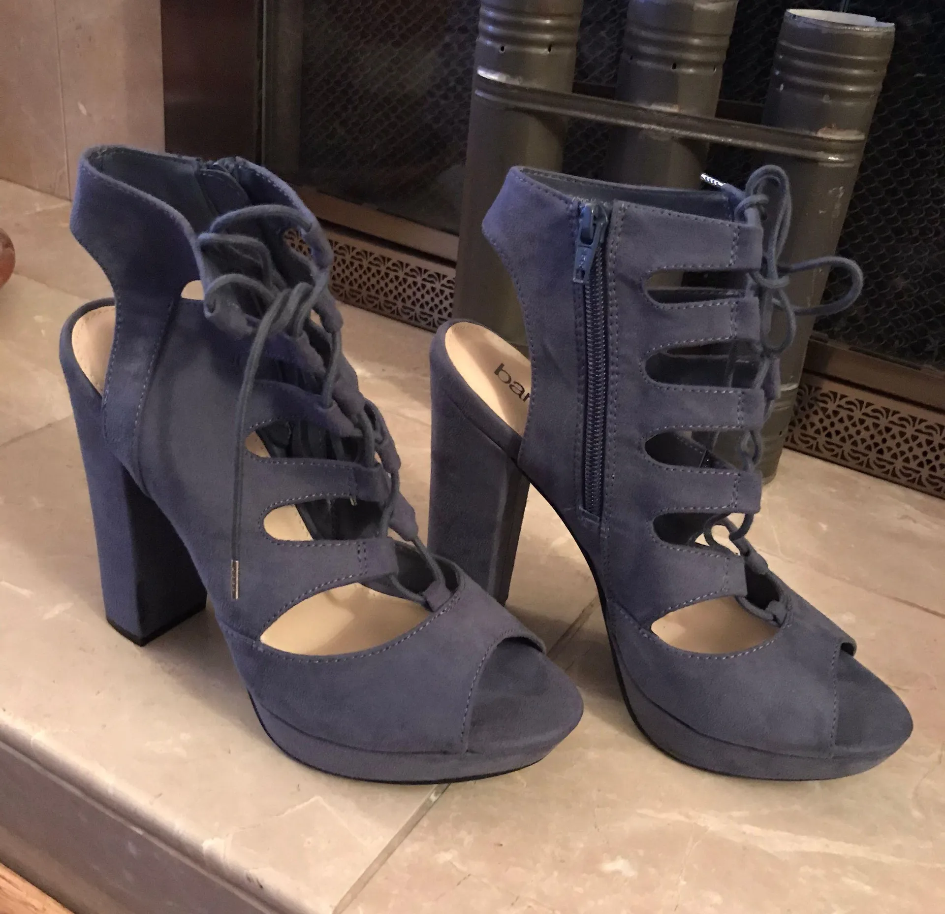 Nelly Suede Sandal Heels - Image 3