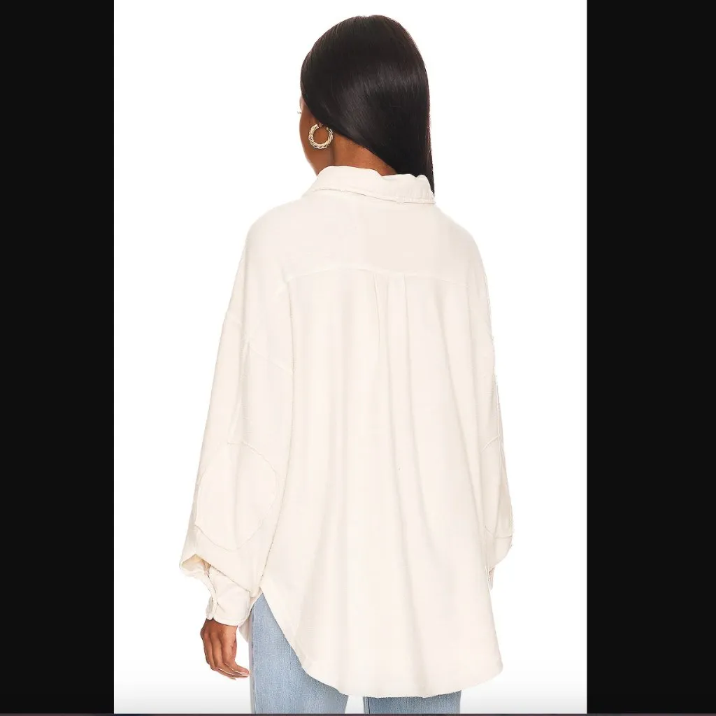 Free People  Champagne Dreams White Ruby Jacket M - Image 3