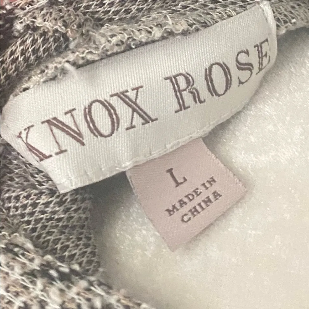 Knox Rose Gray Long Open-Front Cardigan Sweater - Image 2