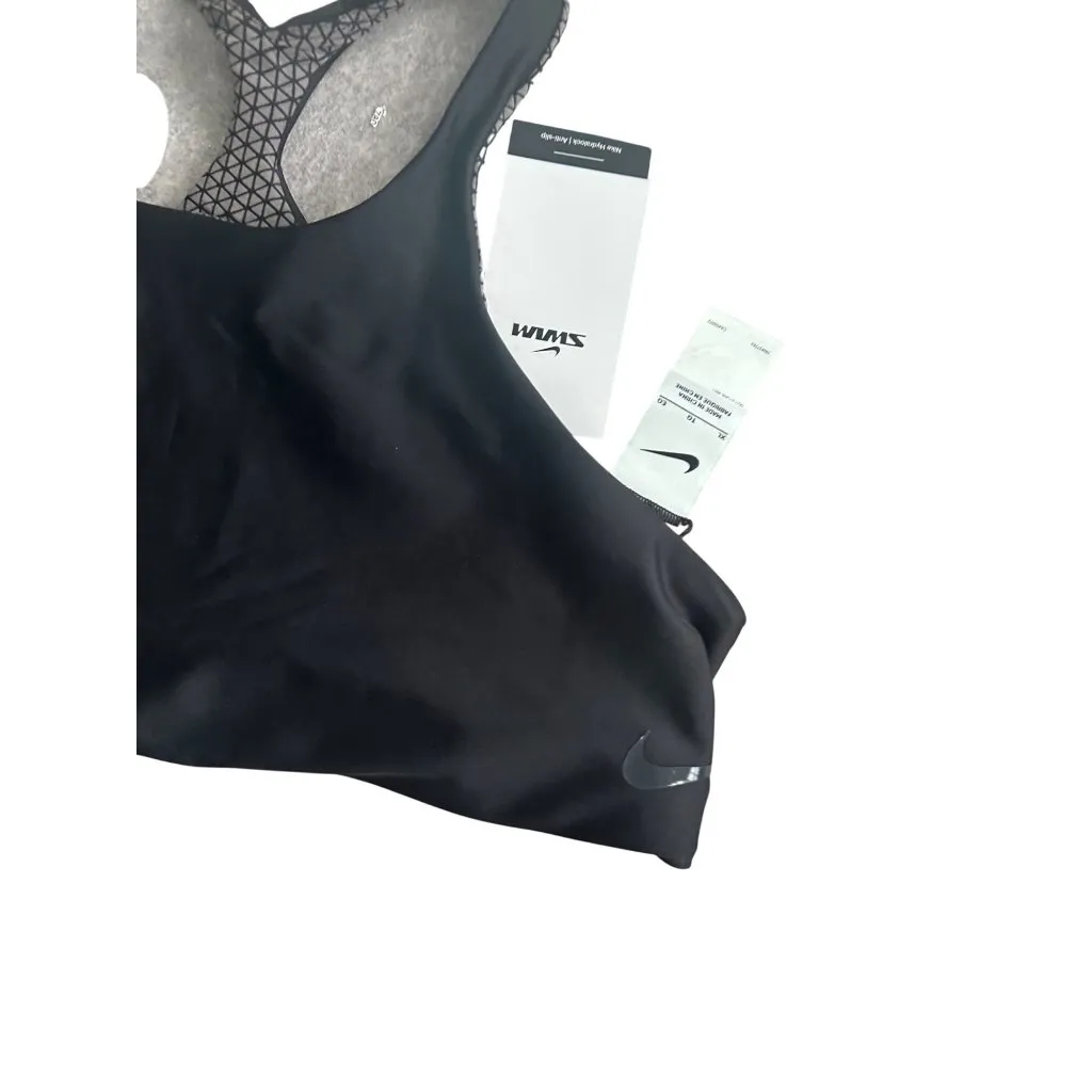 NIKE Women's Black Swim Bikini Top Size XL NEW NWT - Image 5