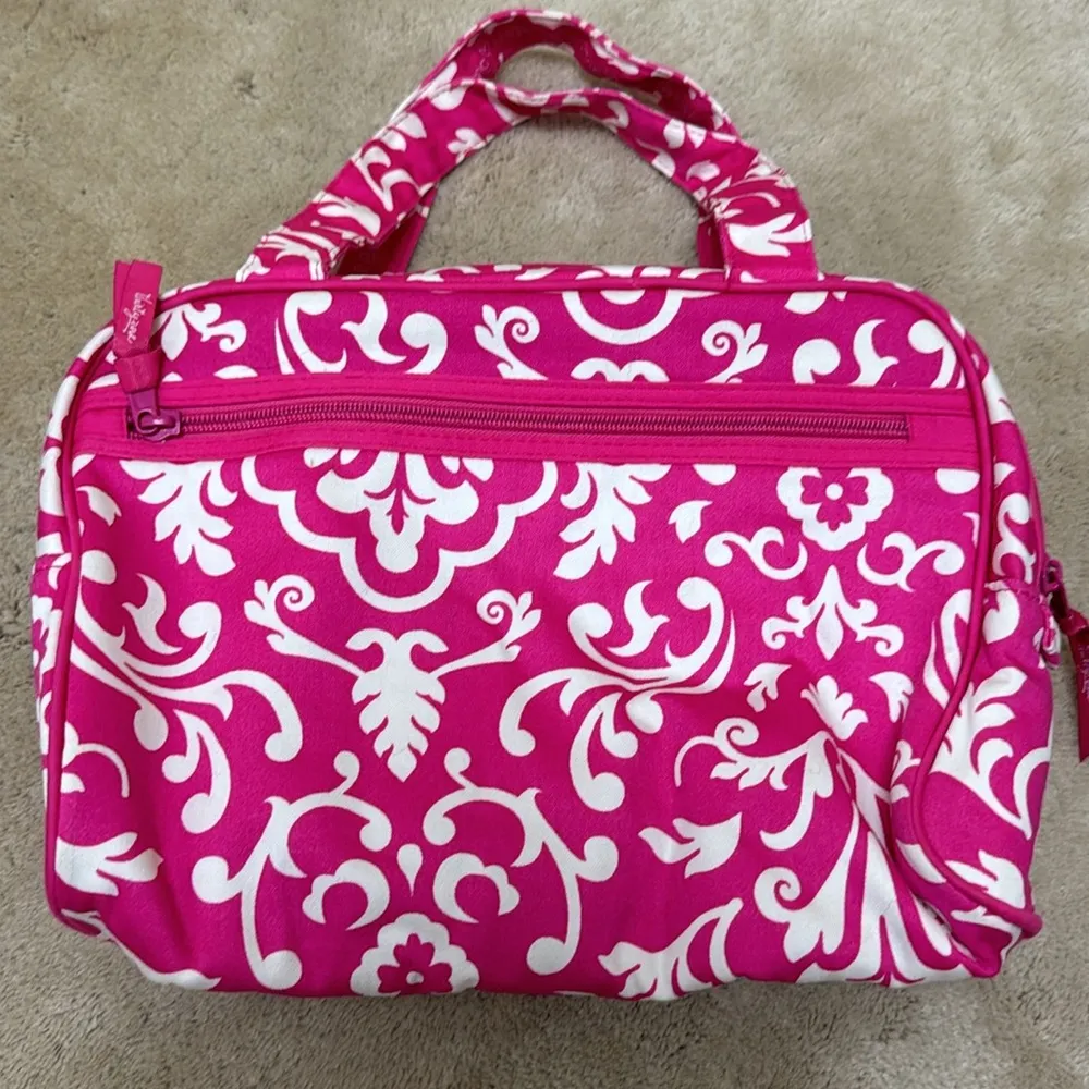 Pink and white thirty one bag - Image 3
