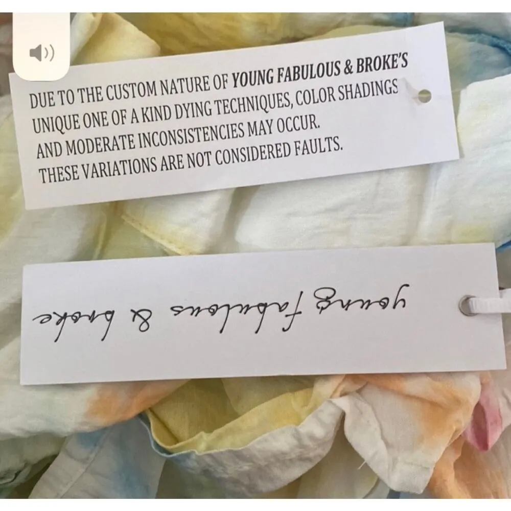 Young Fabulous & Broke Cruz Maxi Dress New With Tags Size: Small Color: Papaya S - Image 3