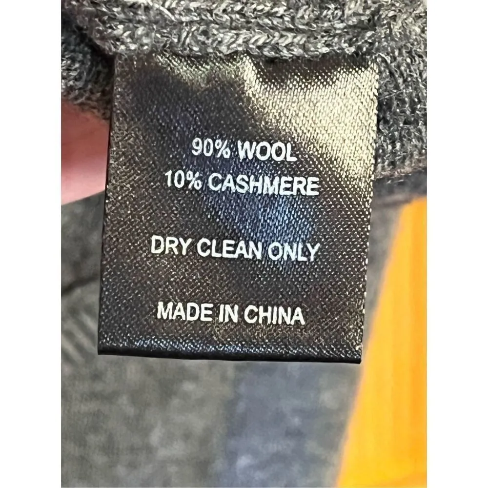 Reformation Sweater Medium Pullover Cropped Cowl Neck Cashmere/Wool (3334) - Image 4