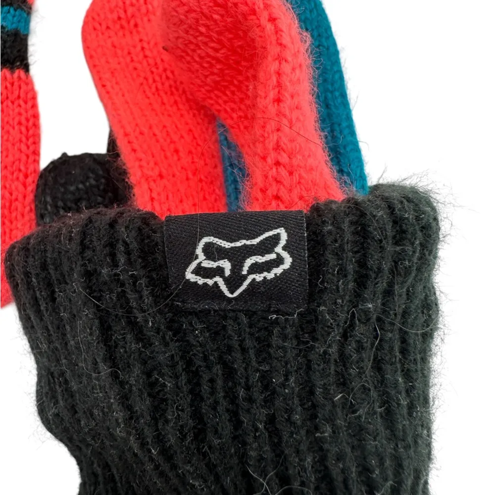 Fox Head Racing Gloves Neon Coral Winter Pink - Image 4