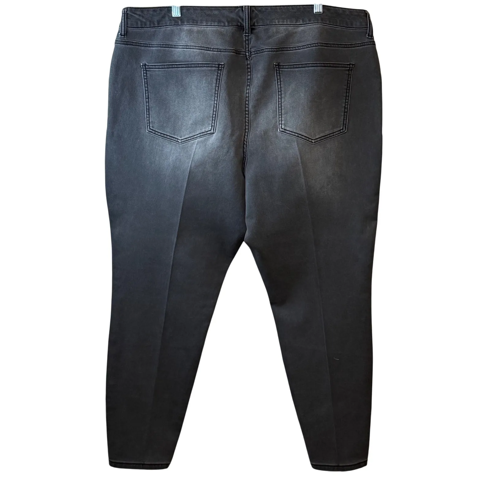 Maurices Womens Gray Wash Denim Jeans‎ Pants Plus Size 22S Stretch Comfort # - Image 2