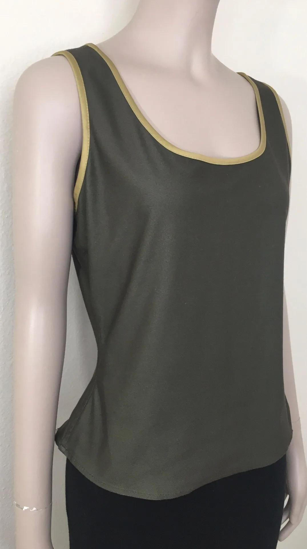 Army Green Tank Top - Image 2