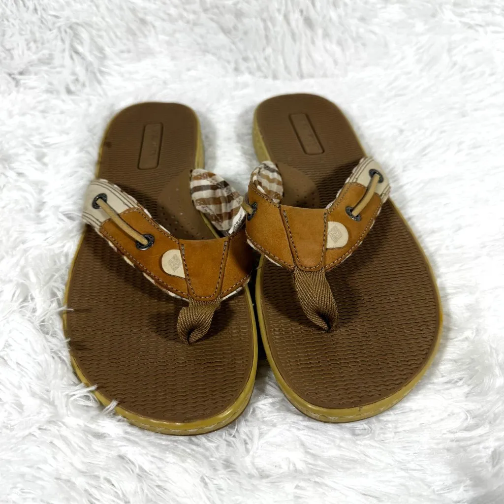 Sperry Women's Top Sider Flip Flops Sz 6.5M - Image 2