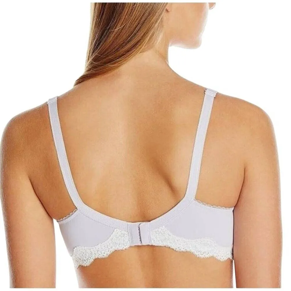 Cake Maternity Bra Size 34B Lilac Nursing Soft Wirefree Melba Cotton NEW Purple - Image 2