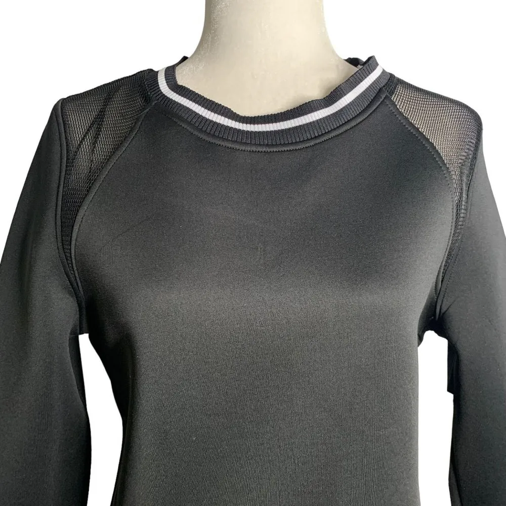 CC California Neoprene Scuba Pullover M Black Long Sleeve Sweatshirt Crewneck - Image 2