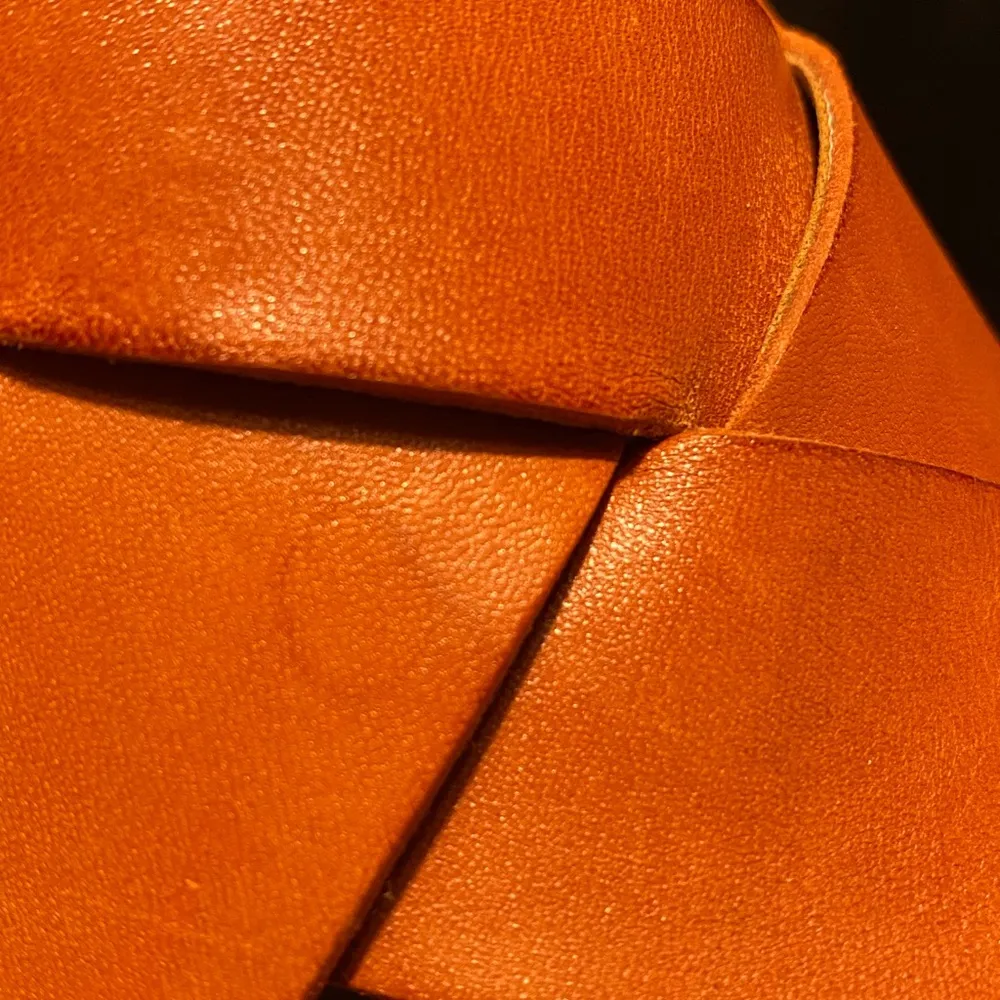 Cobb Hill by Rockport Alleah slingback wedge sandal size 9W Orange w/ cork sole - Image 12