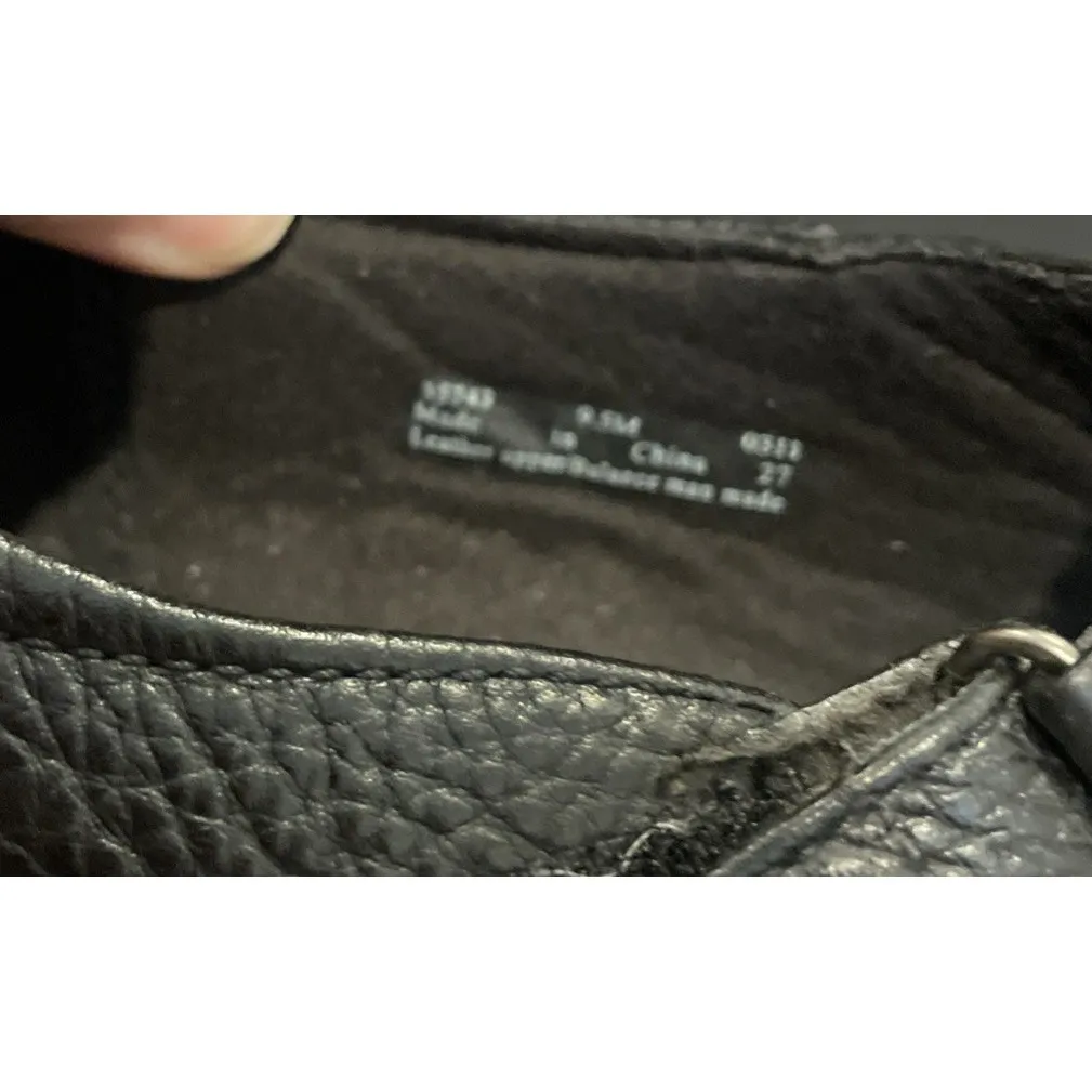 Clarks In Motion Womens Size 9.5 Comfort Mary Janes Black Leather Comfort Preppy - Image 7