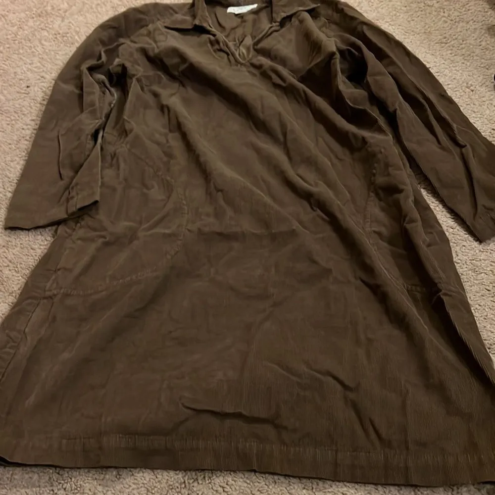 Velvet by graham and spencer medium brown dress Brown - Image 4