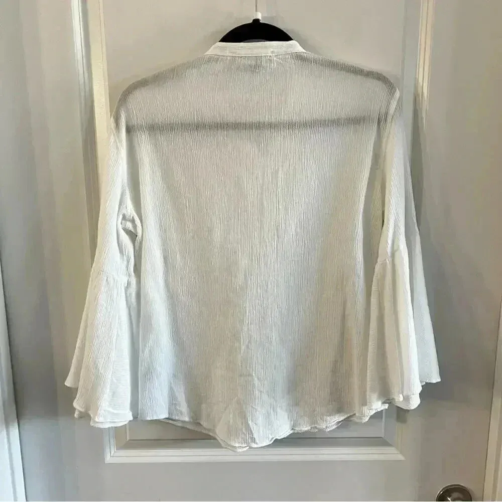 M.i.h Jeans White Button - Image 4